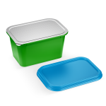 Tubs With Induction Seals & Overcaps
