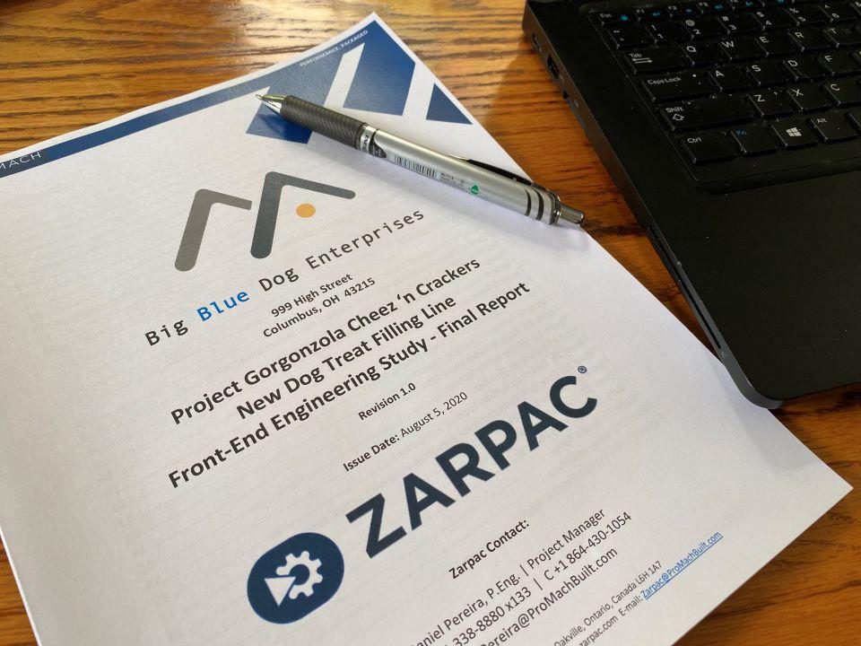 Wazar Pac Engineering Services - Packaging Line Design Project Management | Zarpac